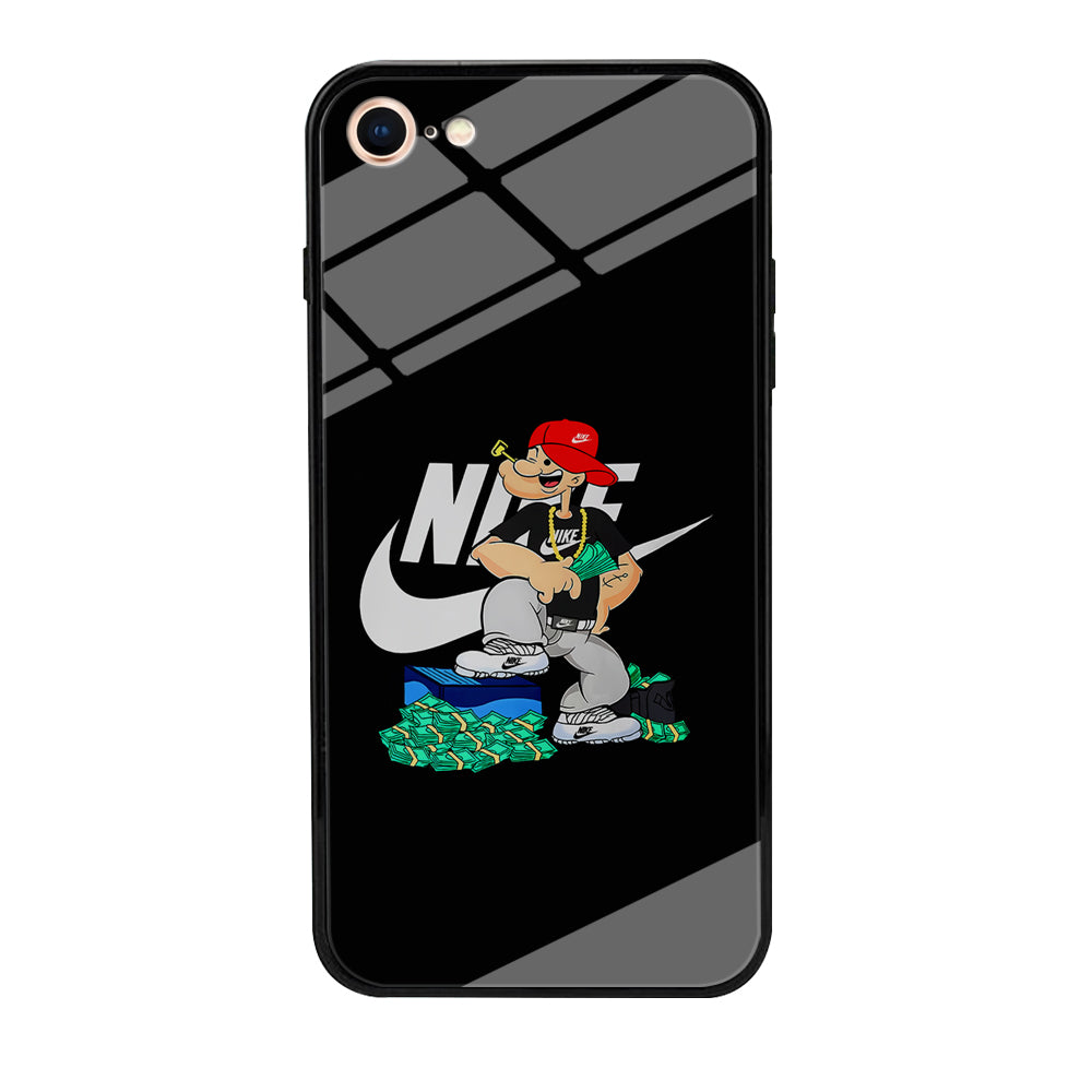 Nike Rich Popeye iPhone SE 2020 Case