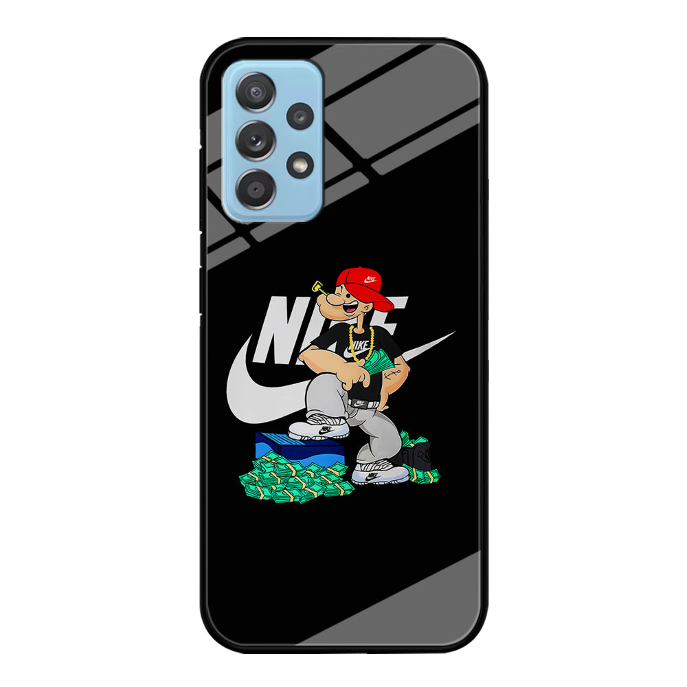 Nike Rich Popeye Samsung Galaxy A72 Case