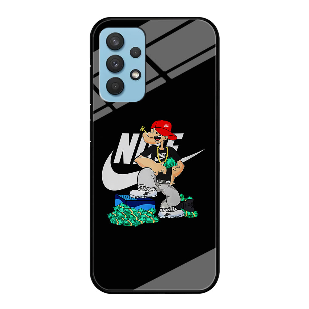 Nike Rich Popeye Samsung Galaxy A32 Case