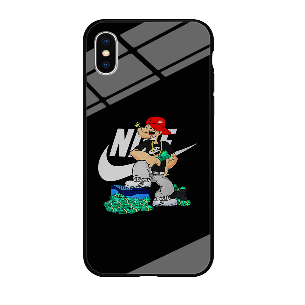 Nike Rich Popeye iPhone Xs Max Case