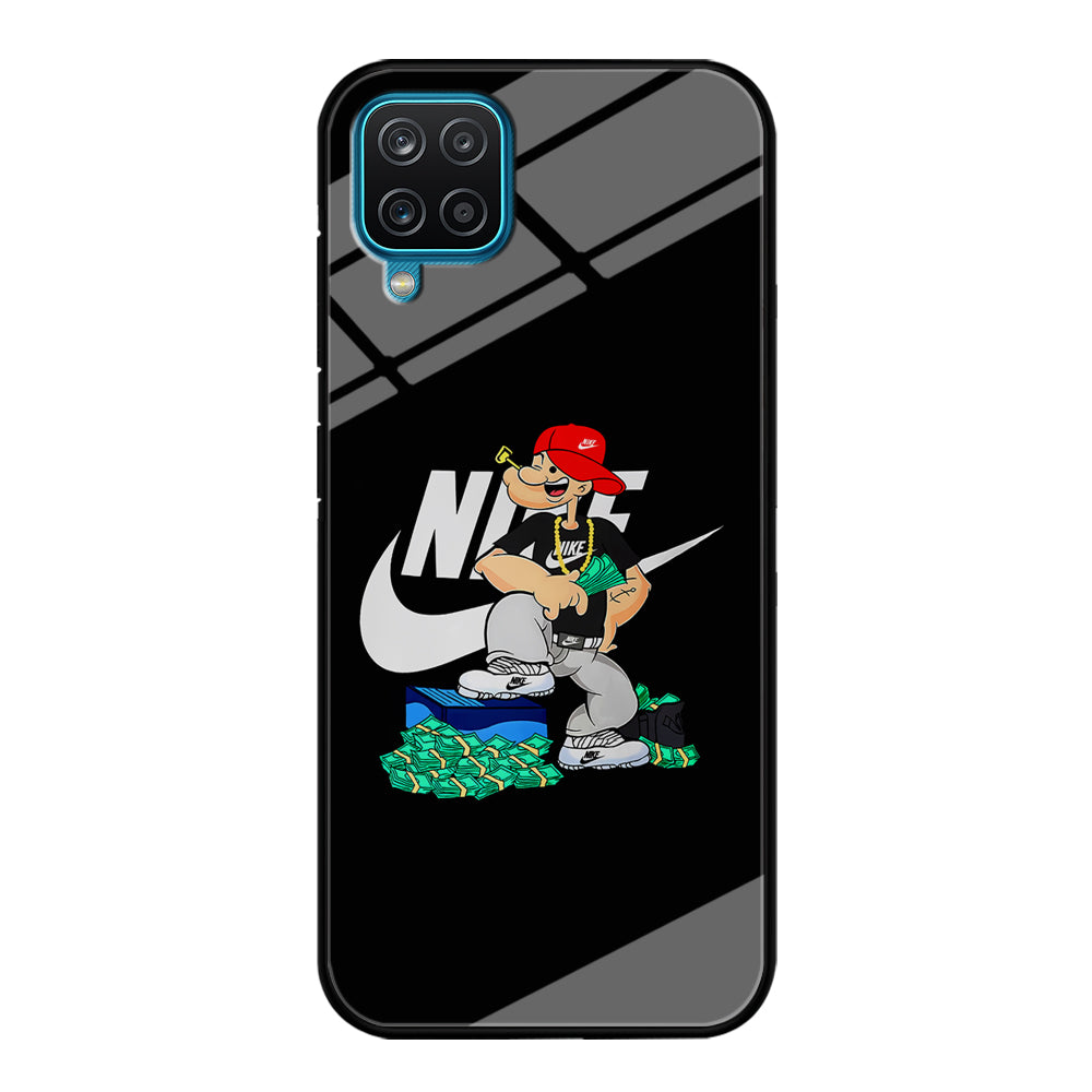 Nike Rich Popeye Samsung Galaxy A12 Case