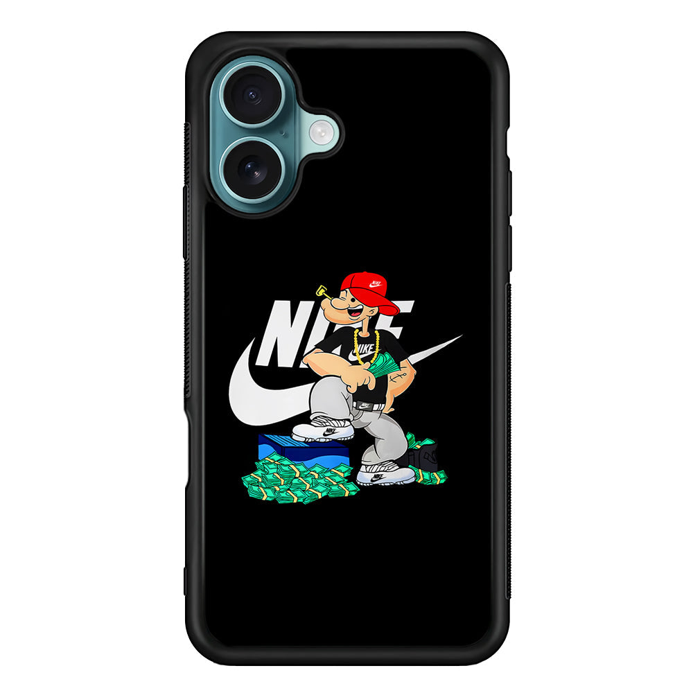 Nike Rich Popeye iPhone 16 Plus Case - Altracase