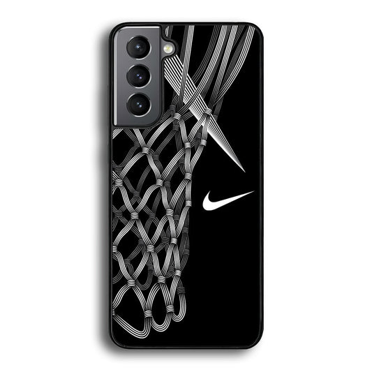 Nike Ring Basketball Samsung Galaxy A15 Case-Mobile Phone Case-Rubber Black (2D Case)-Altracase