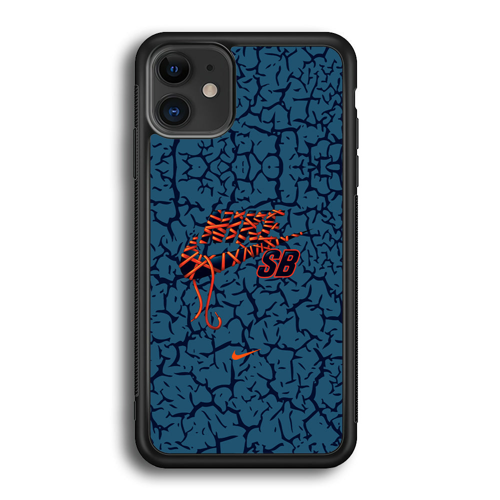 Nike SB Rope and Root iPhone 12 Mini Case-Mobile Phone Case-Rubber Black (2D Case)-Altracase