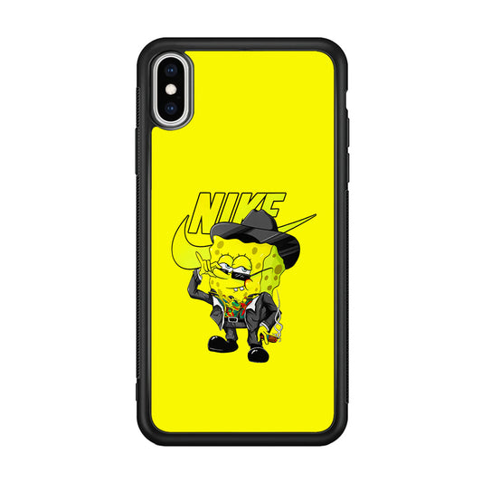 Nike Spongebob Executive iPhone Xs Max Case-Mobile Phone Case-Altracase