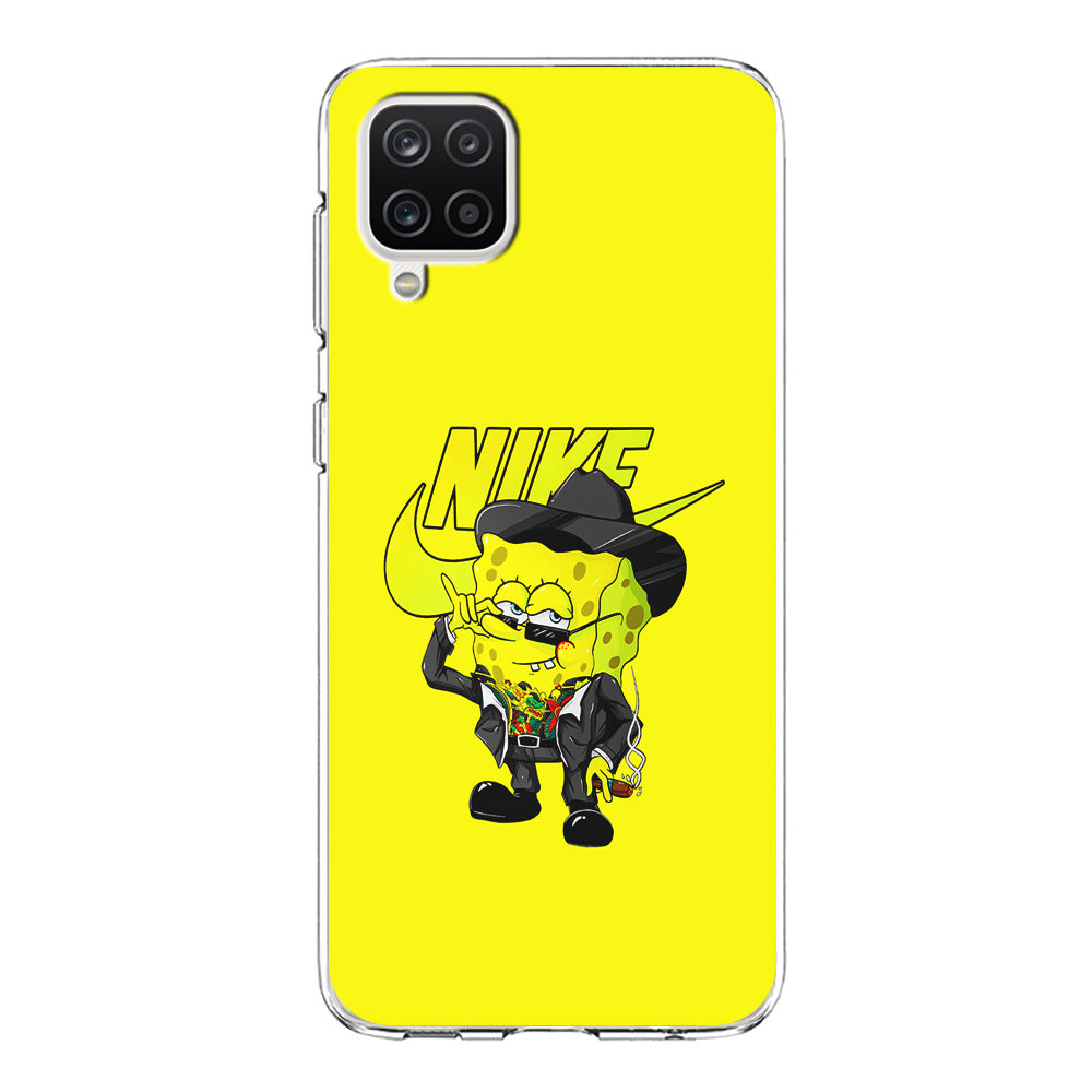 Nike Spongebob Executive Samsung Galaxy A12 Case