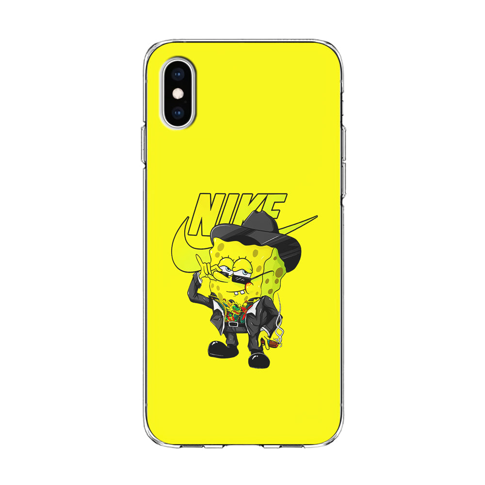 Nike Spongebob Executive iPhone X Case