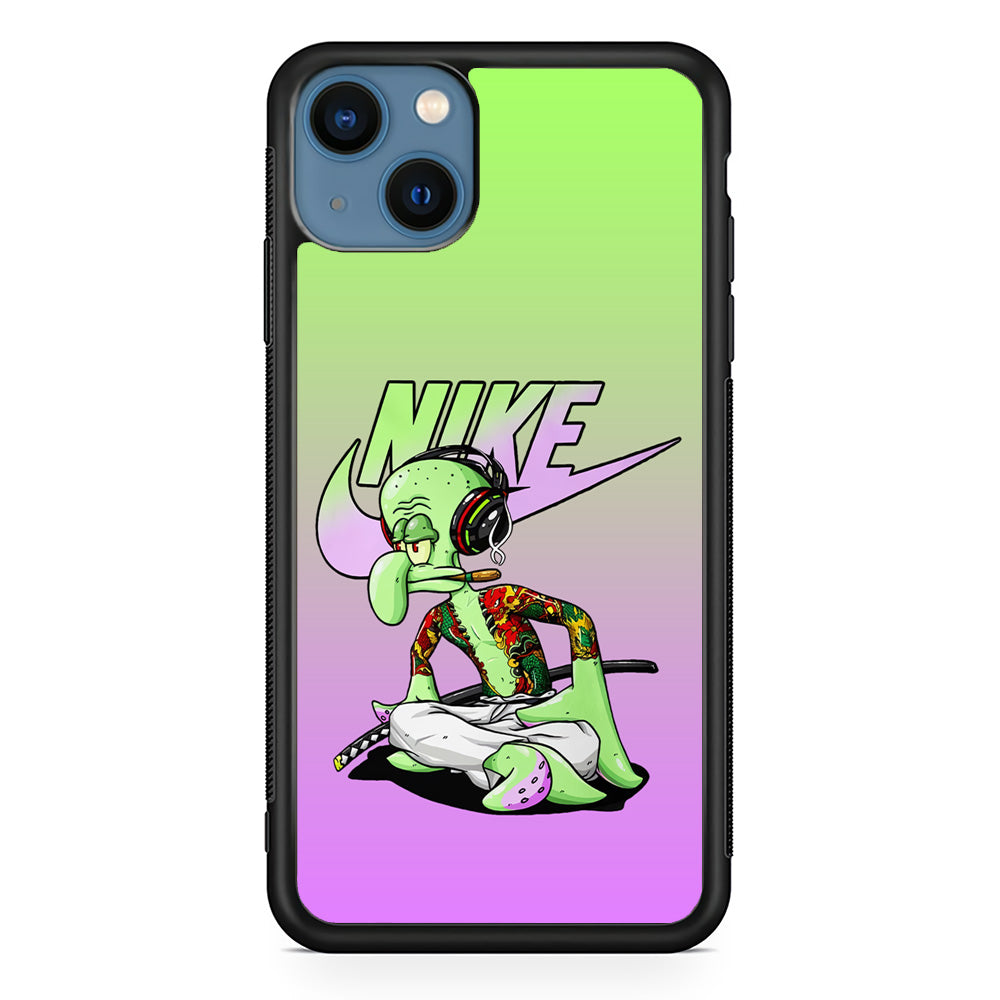 Nike Squidward Gangster iPhone 13 Mini Case