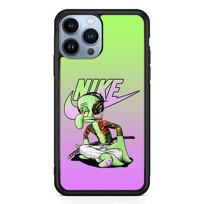 Nike Squidward Gangster iPhone 15 Pro Max Case