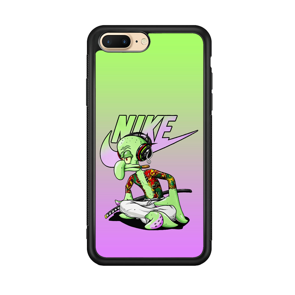 Nike Squidward Gangster iPhone 8 Plus Case