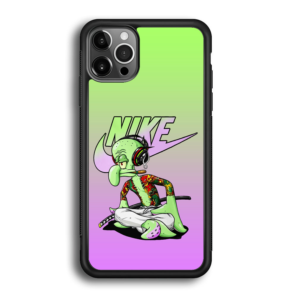 Nike Squidward Gangster iPhone 12 Pro Max Case