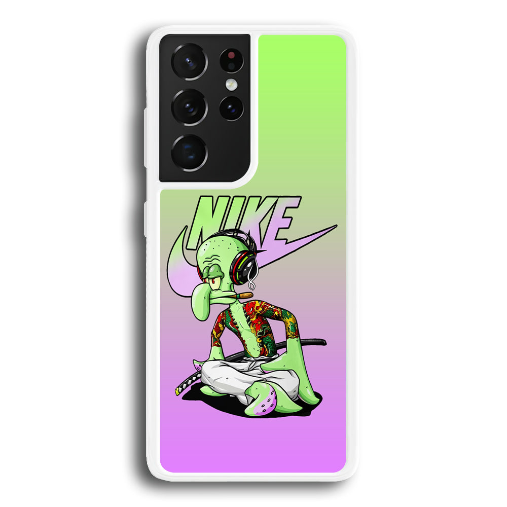 Nike Squidward Gangster Samsung Galaxy S24 Ultra Case