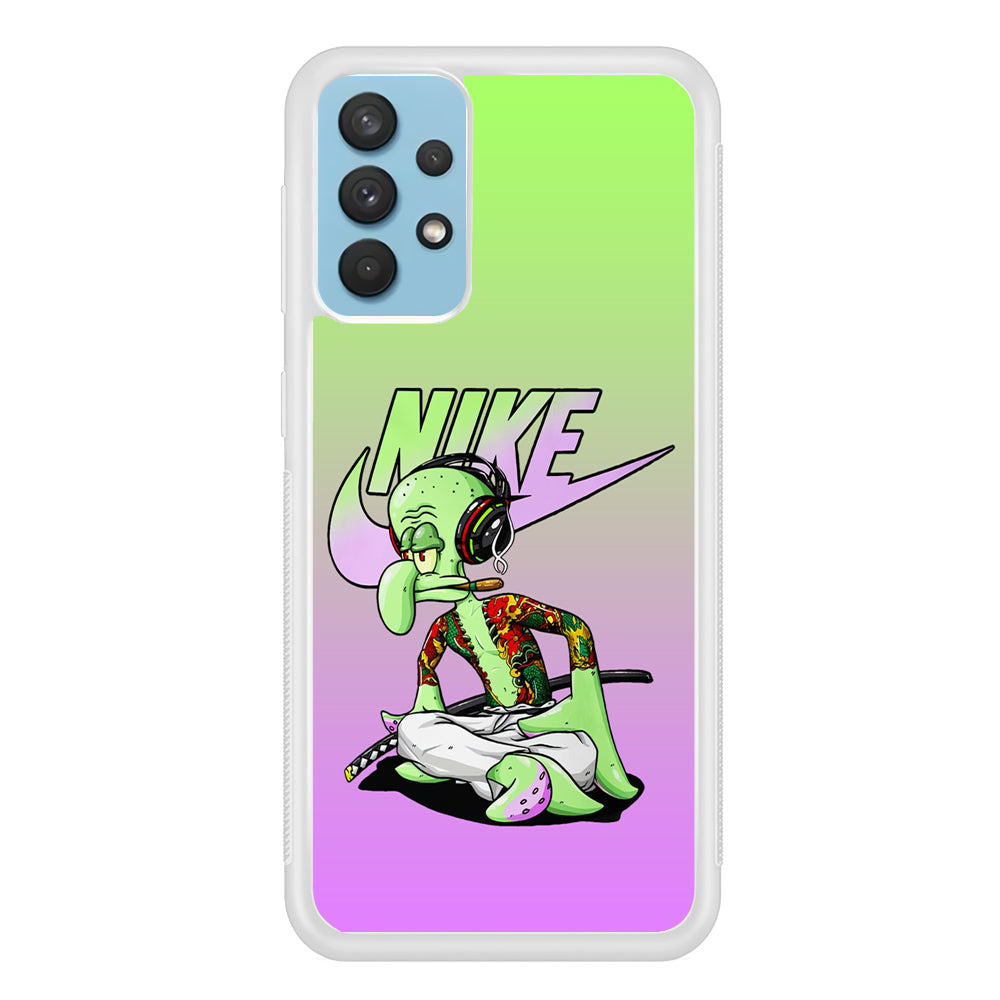 Nike Squidward Gangster Samsung Galaxy A32 Case