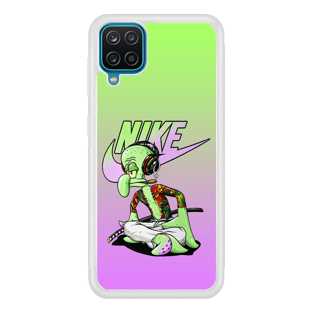 Nike Squidward Gangster Samsung Galaxy A12 Case