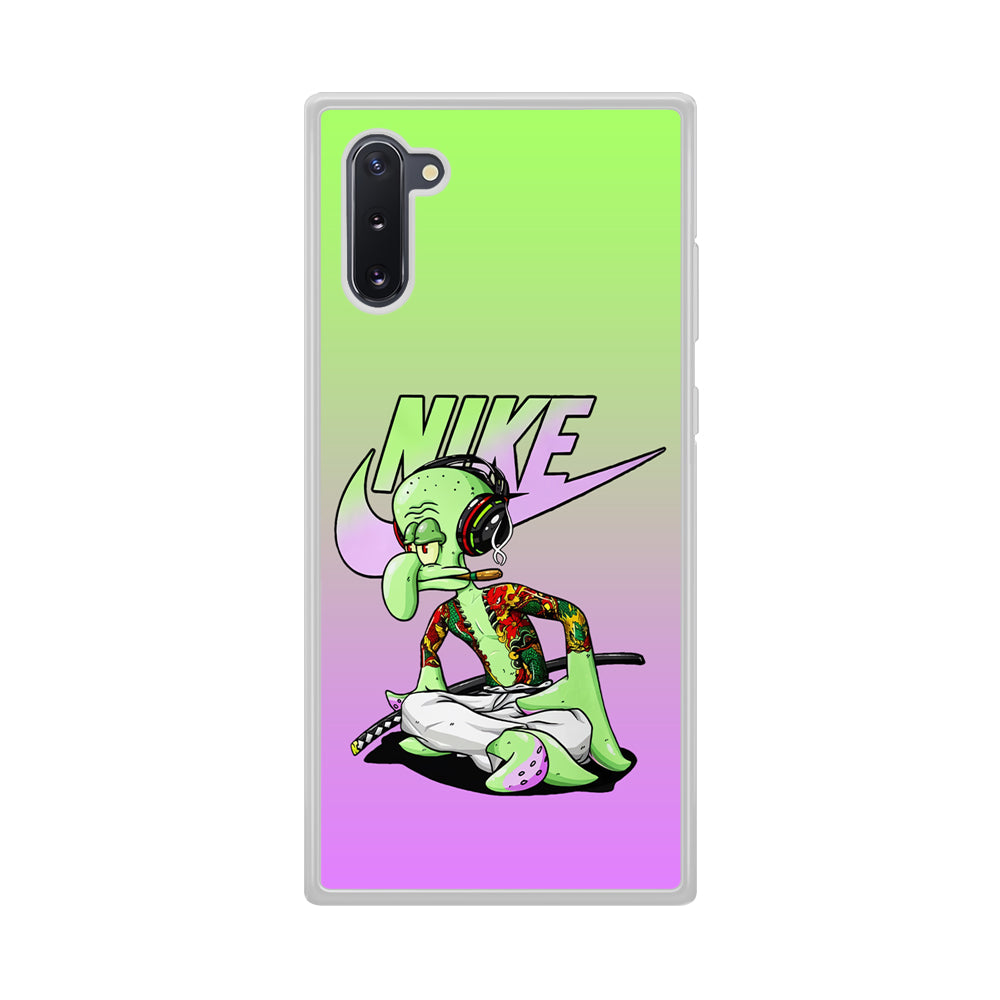 Nike Squidward Gangster Samsung Galaxy Note 10 Case