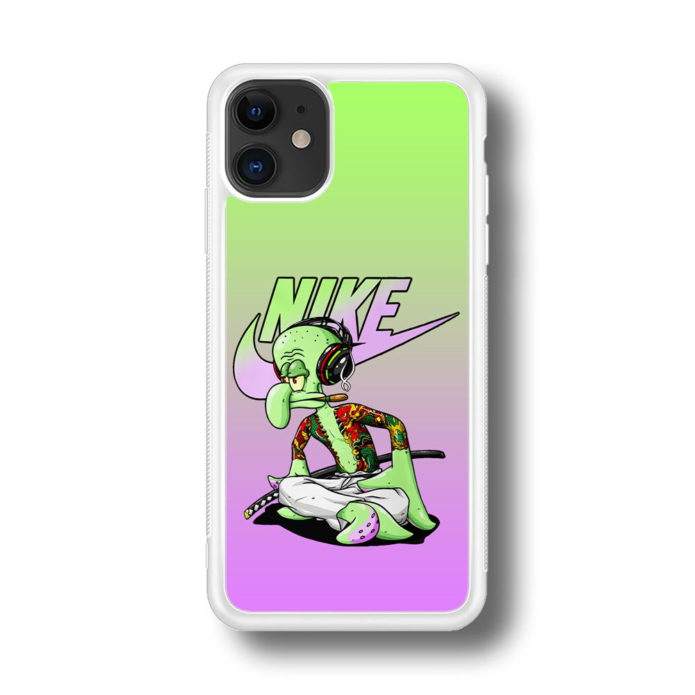 Nike Squidward Gangster iPhone 11 Case