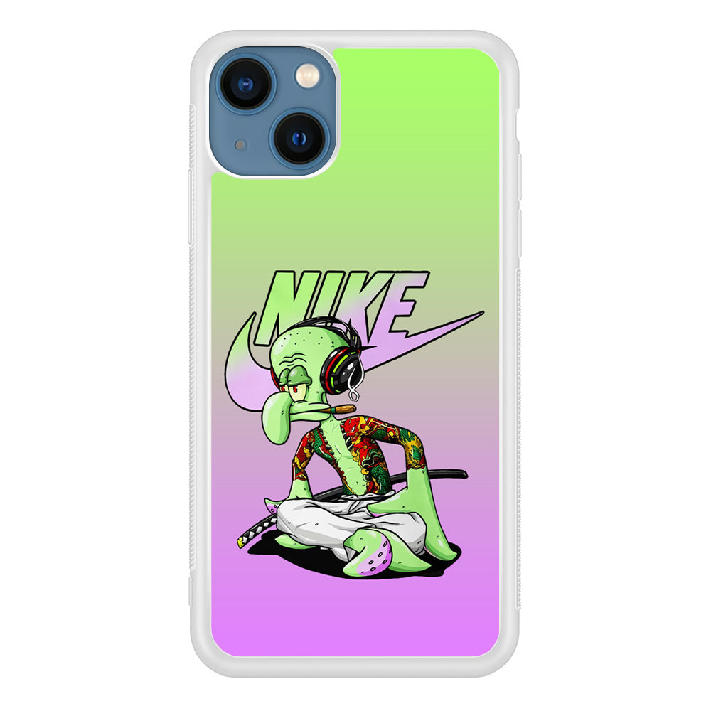 Nike Squidward Gangster iPhone 13 Mini Case