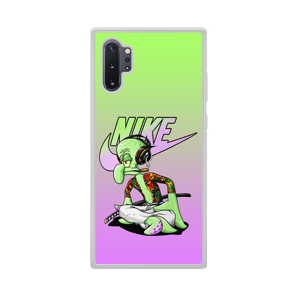 Nike Squidward Gangster Samsung Galaxy Note 10 Plus Case