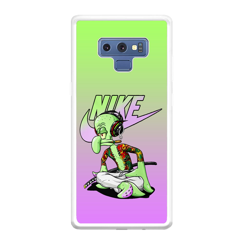 Nike Squidward Gangster Samsung Galaxy Note 9 Case