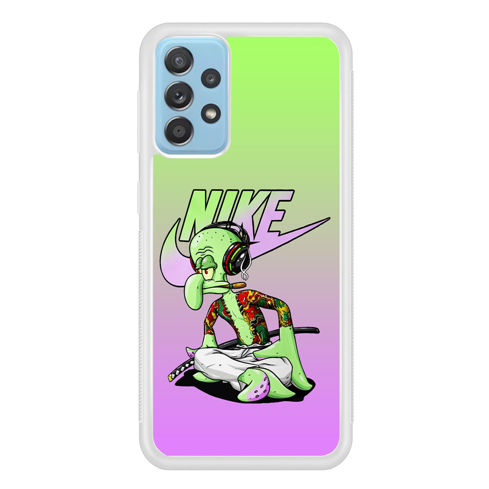 Nike Squidward Gangster Samsung Galaxy A52 Case