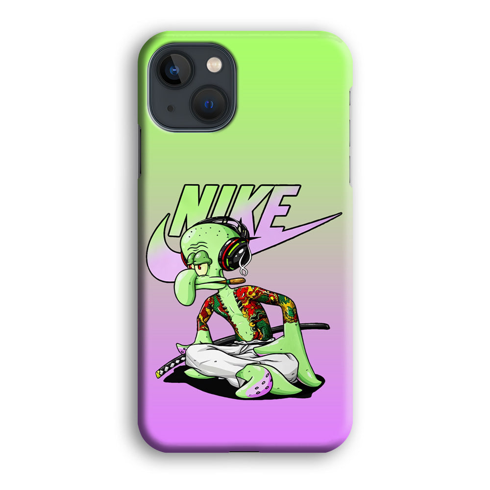 Nike Squidward Gangster iPhone 13 Mini Case