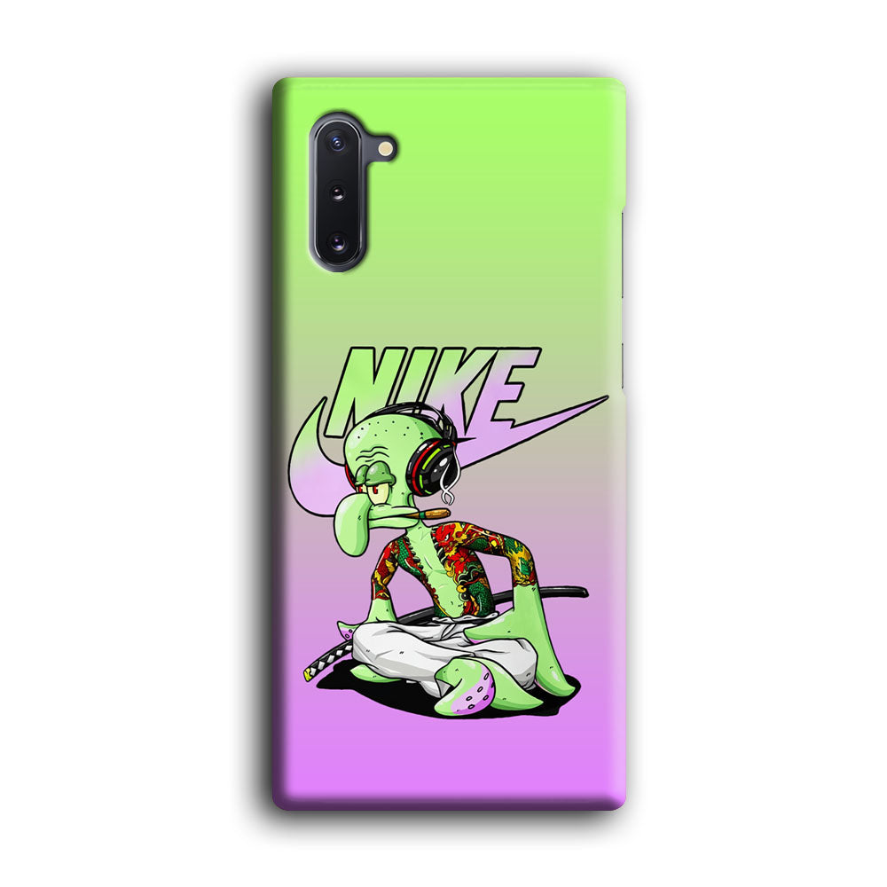 Nike Squidward Gangster Samsung Galaxy Note 10 Case