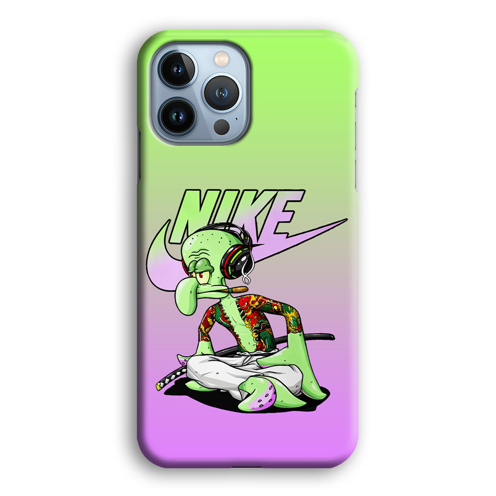 Nike Squidward Gangster iPhone 13 Pro Case