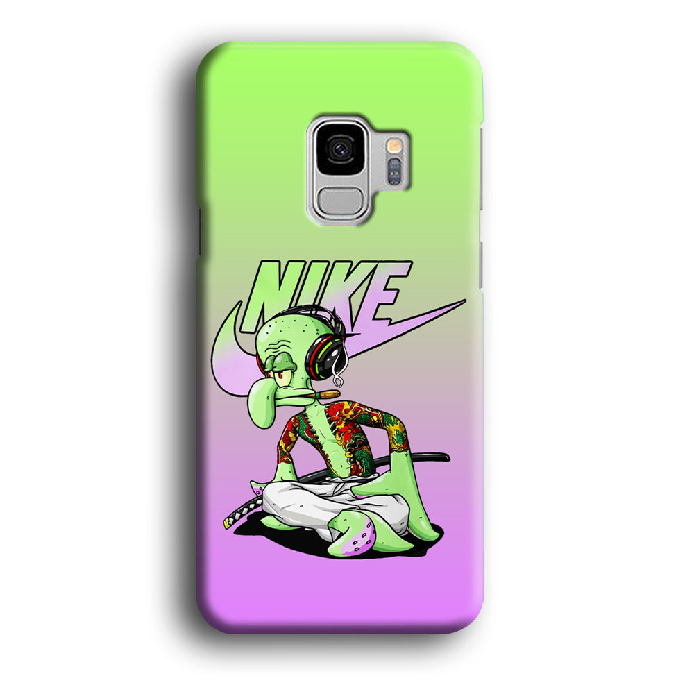 Nike Squidward Gangster Samsung Galaxy S9 Case