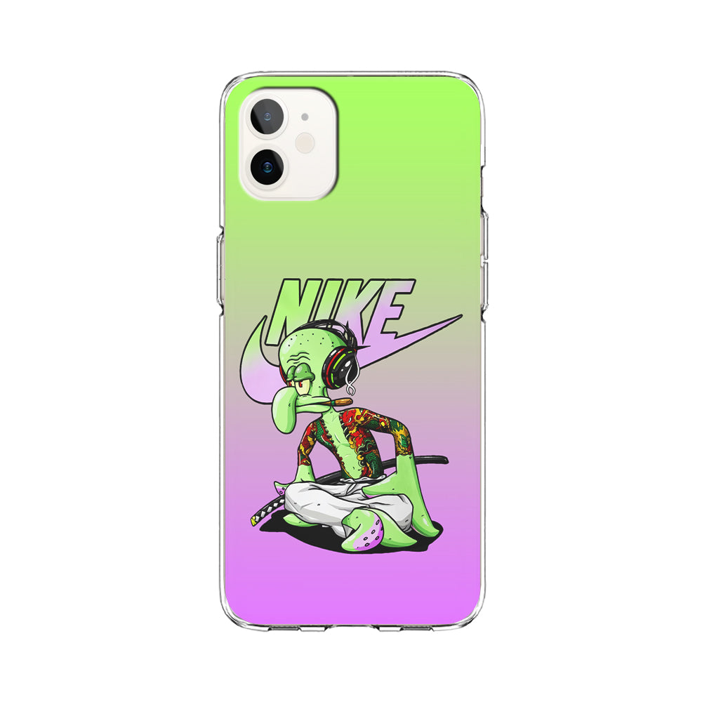 Nike Squidward Gangster iPhone 12 Mini Case