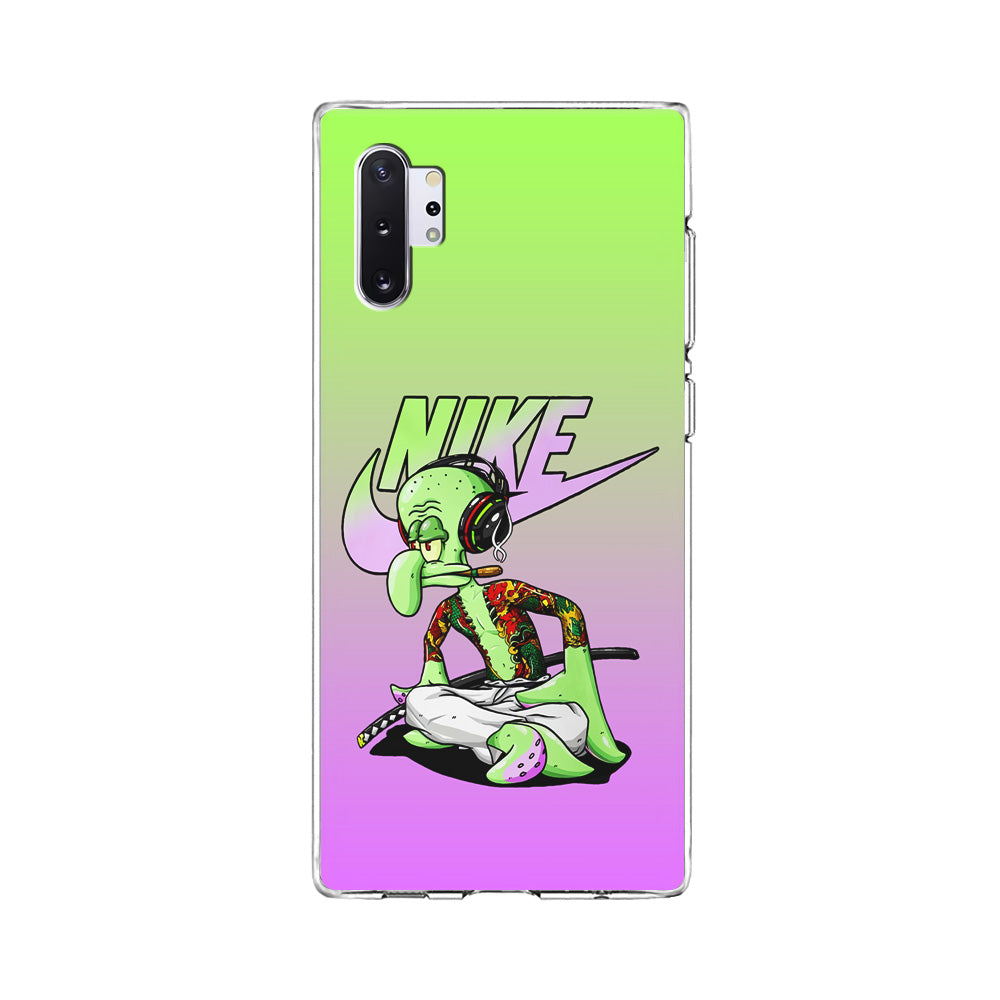 Nike Squidward Gangster Samsung Galaxy Note 10 Plus Case