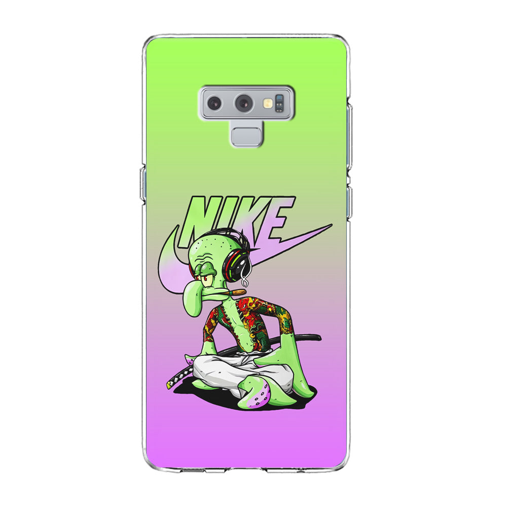 Nike Squidward Gangster Samsung Galaxy Note 9 Case