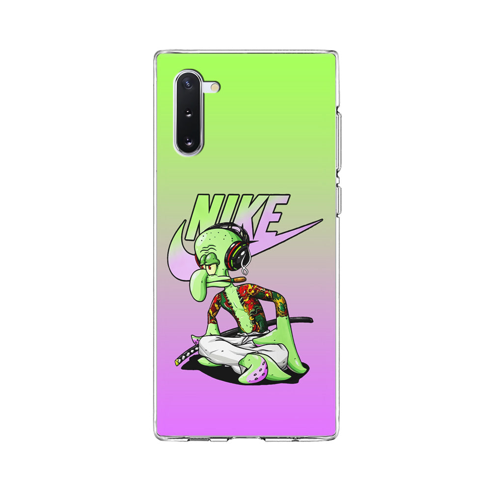 Nike Squidward Gangster Samsung Galaxy Note 10 Case