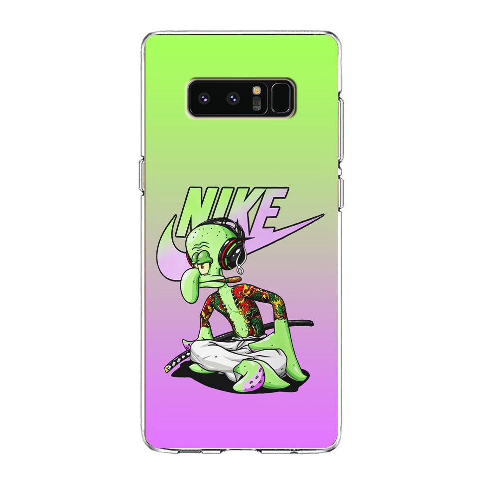 Nike Squidward Gangster Samsung Galaxy Note 8 Case