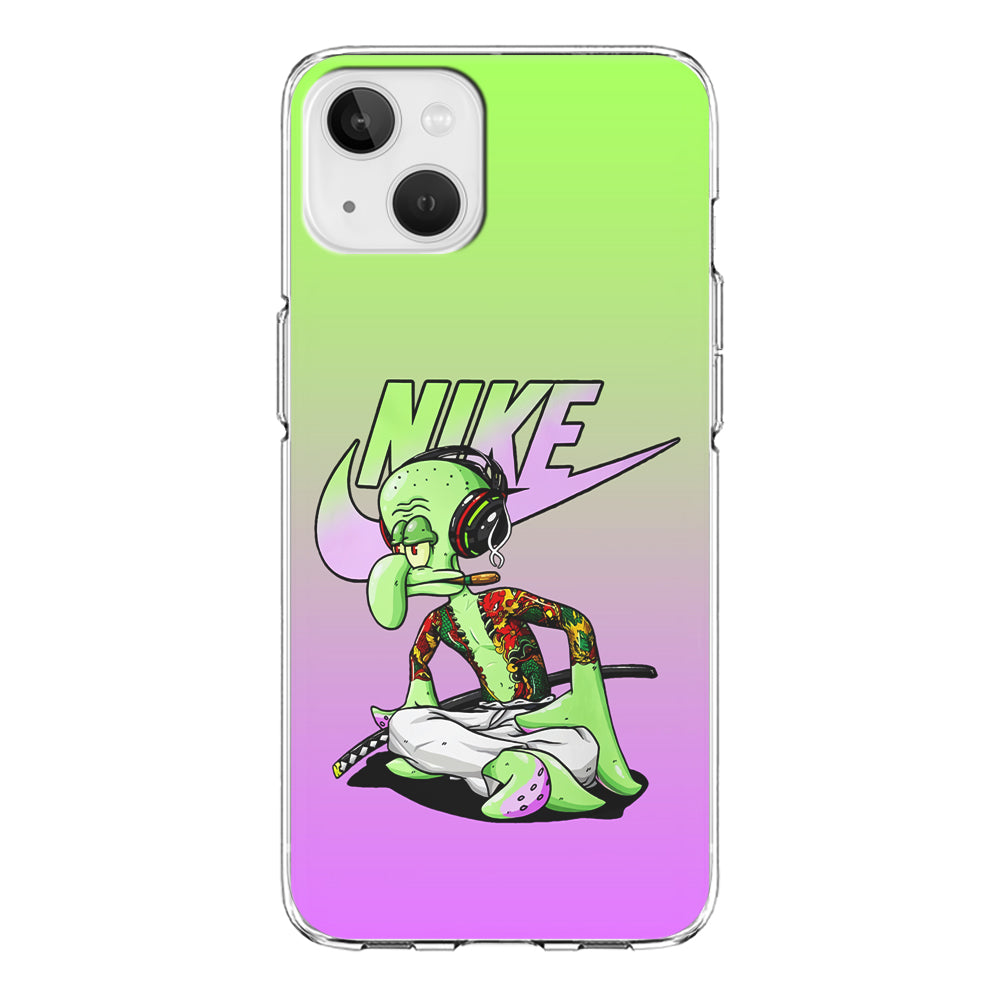 Nike Squidward Gangster iPhone 13 Mini Case