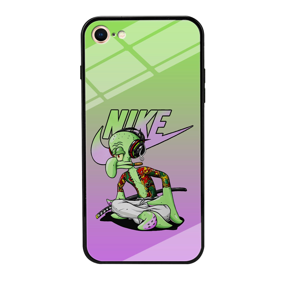 Nike Squidward Gangster iPhone SE 2020 Case