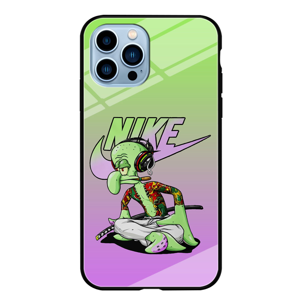 Nike Squidward Gangster iPhone 13 Pro Case