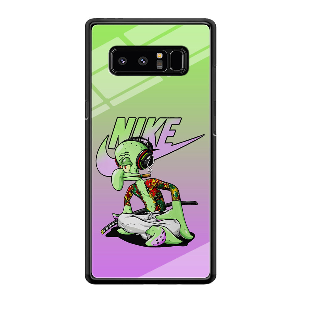 Nike Squidward Gangster Samsung Galaxy Note 8 Case