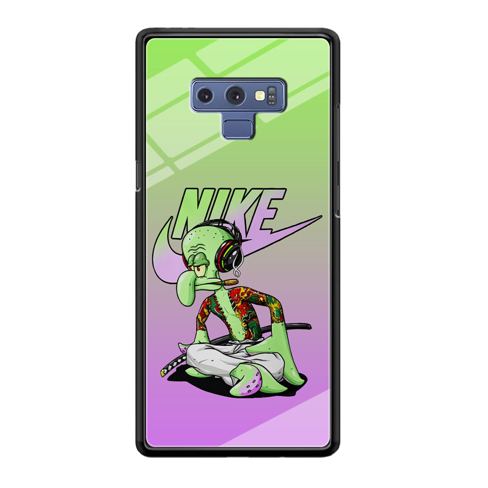 Nike Squidward Gangster Samsung Galaxy Note 9 Case