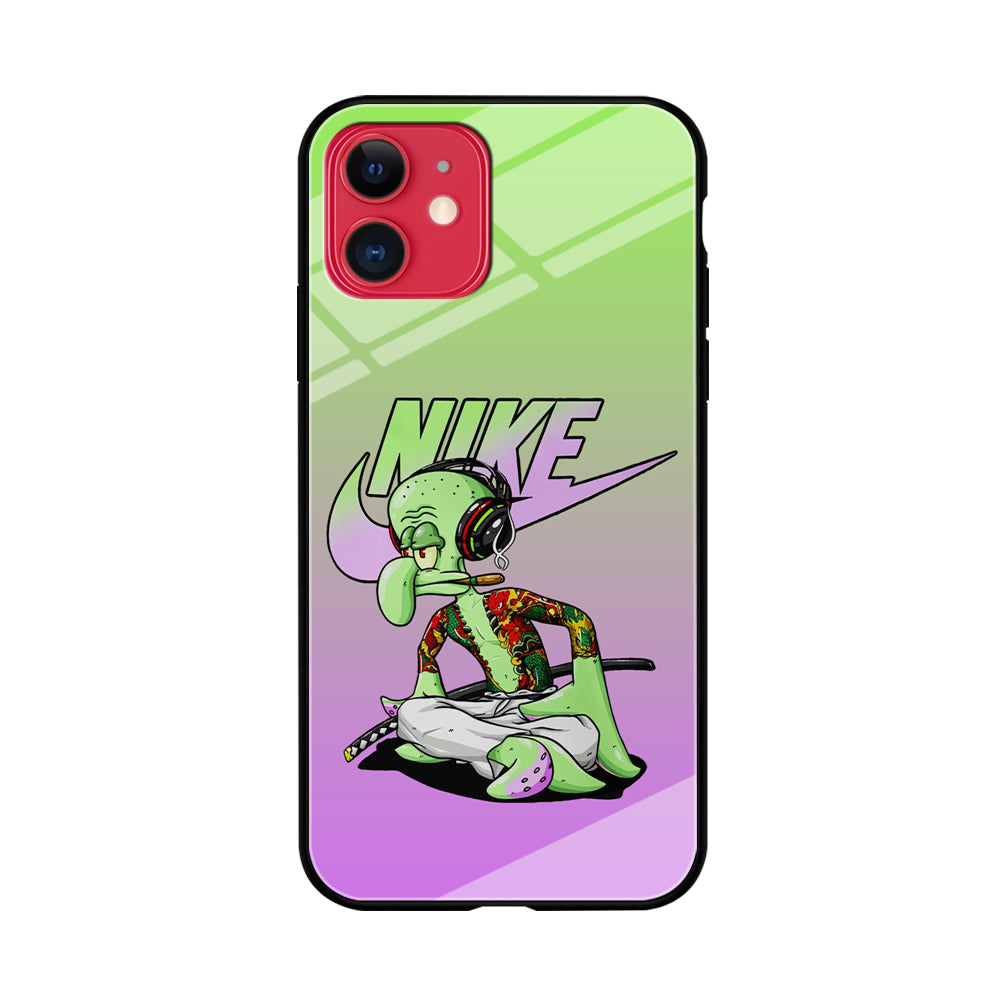 Nike Squidward Gangster iPhone 11 Case