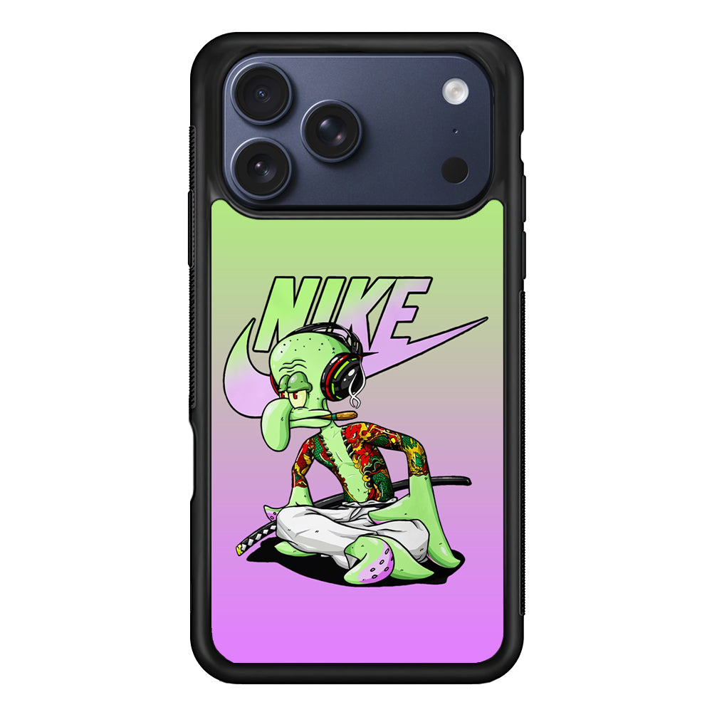 Nike Squidward Gangster iPhone 17 Pro Case - Altracase