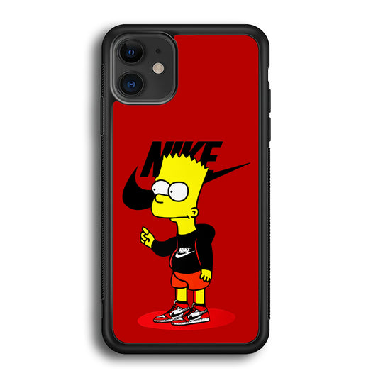 Nike Style Bart Simpson iPhone 12 Mini Case