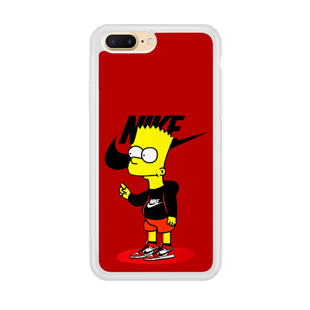 Nike Style Bart Simpson iPhone 7 Plus Case