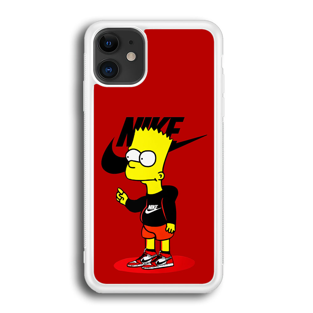 Nike Style Bart Simpson iPhone 12 Mini Case