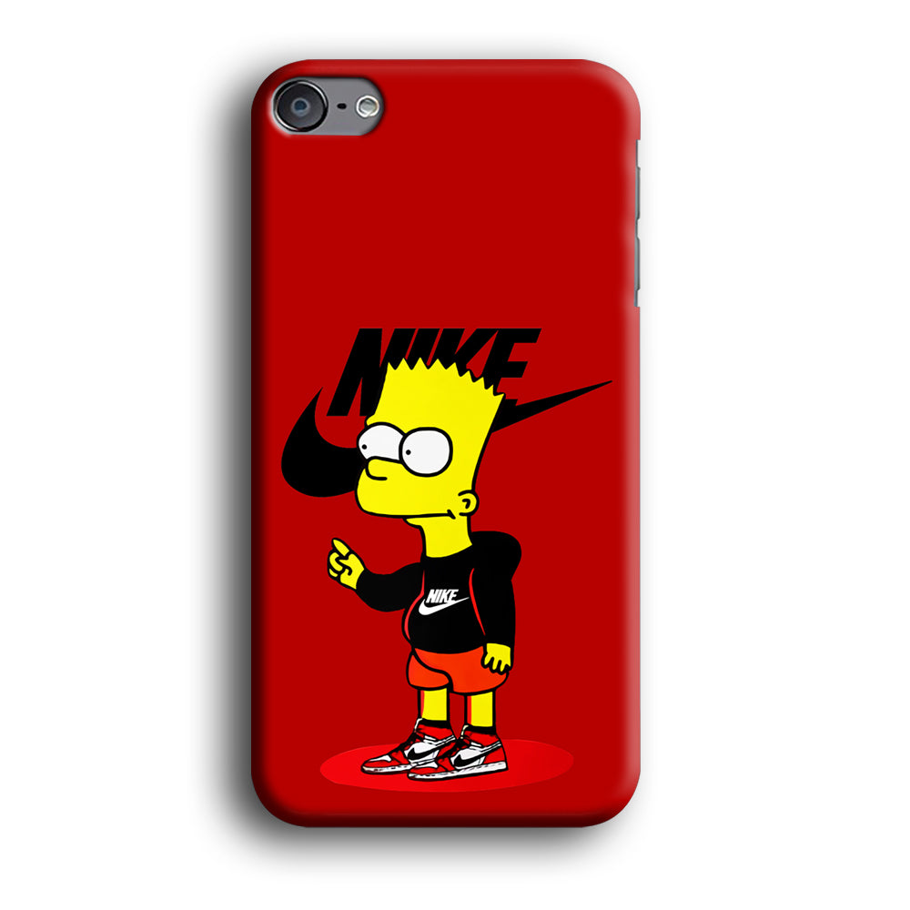 Nike Style Bart Simpson iPod Touch 6 Case