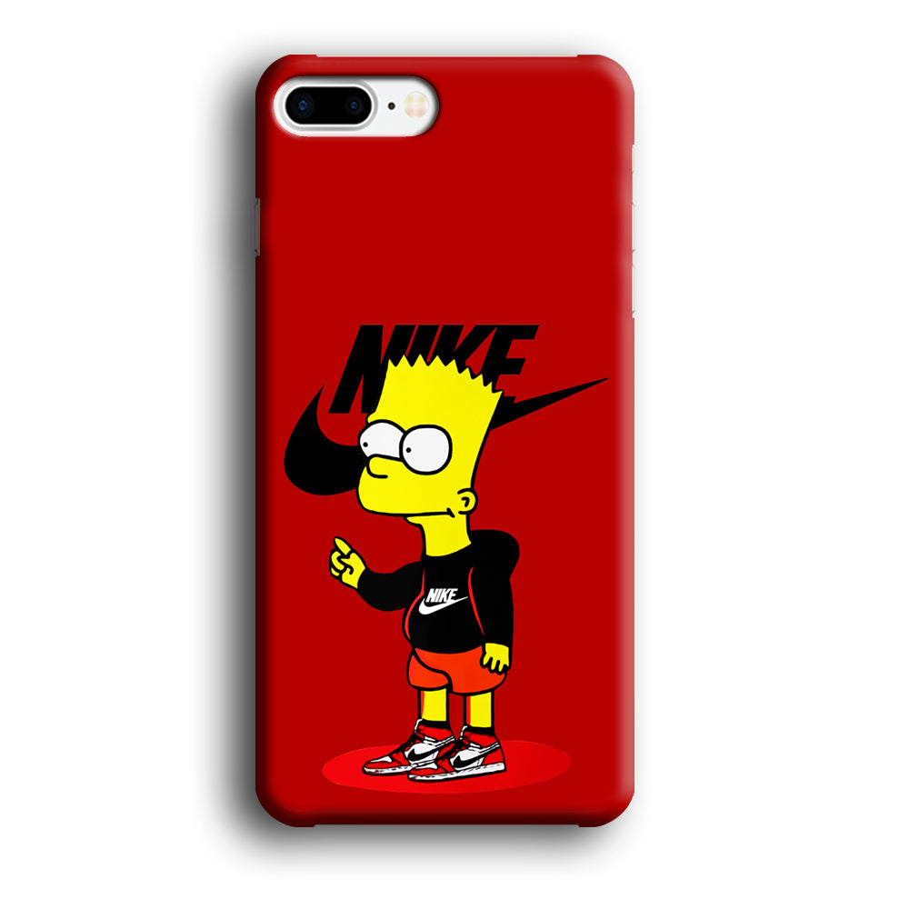 Nike Style Bart Simpson iPhone 7 Plus Case