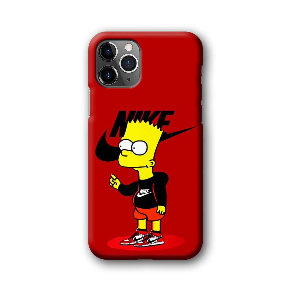 Nike Style Bart Simpson iPhone 11 Pro Max Case