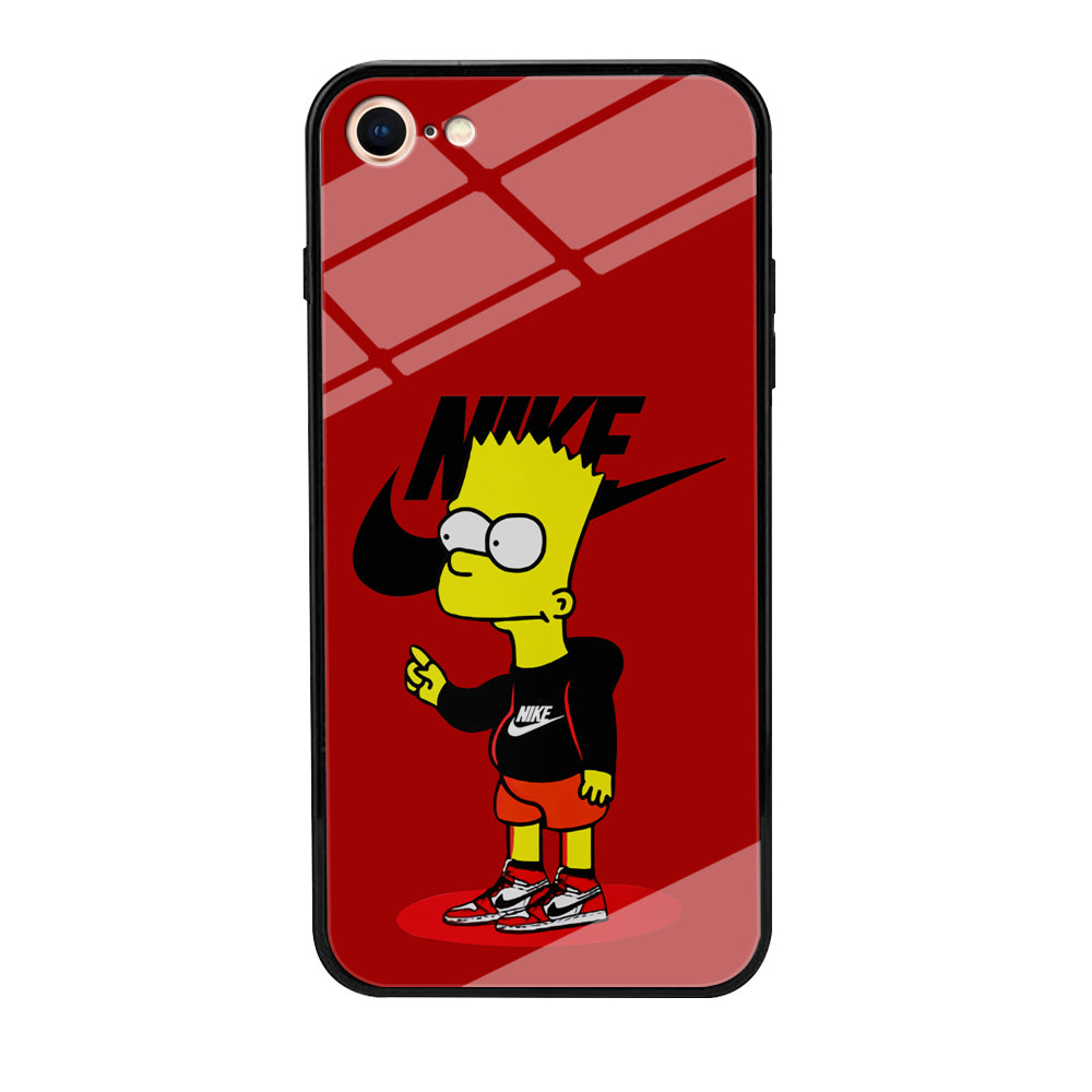 Nike Style Bart Simpson iPhone 8 Case