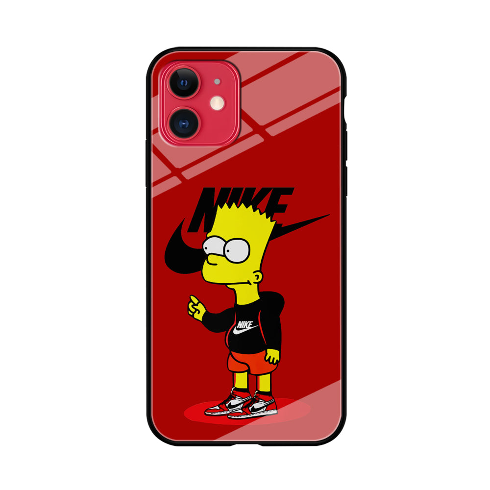 Nike Style Bart Simpson iPhone 11 Case