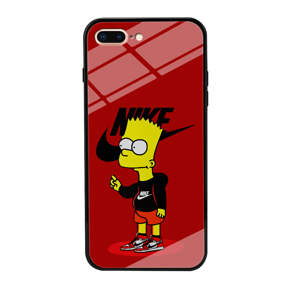 Nike Style Bart Simpson iPhone 7 Plus Case