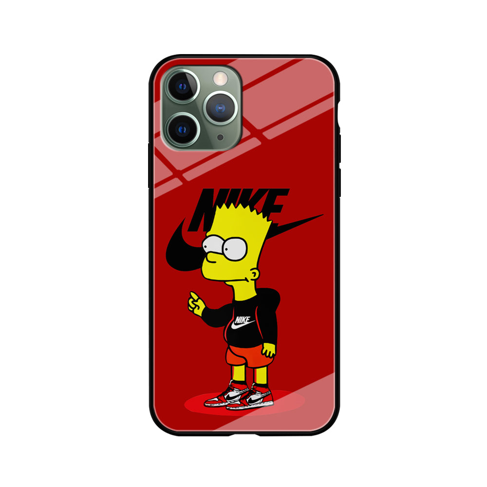 Nike Style Bart Simpson iPhone 11 Pro Max Case